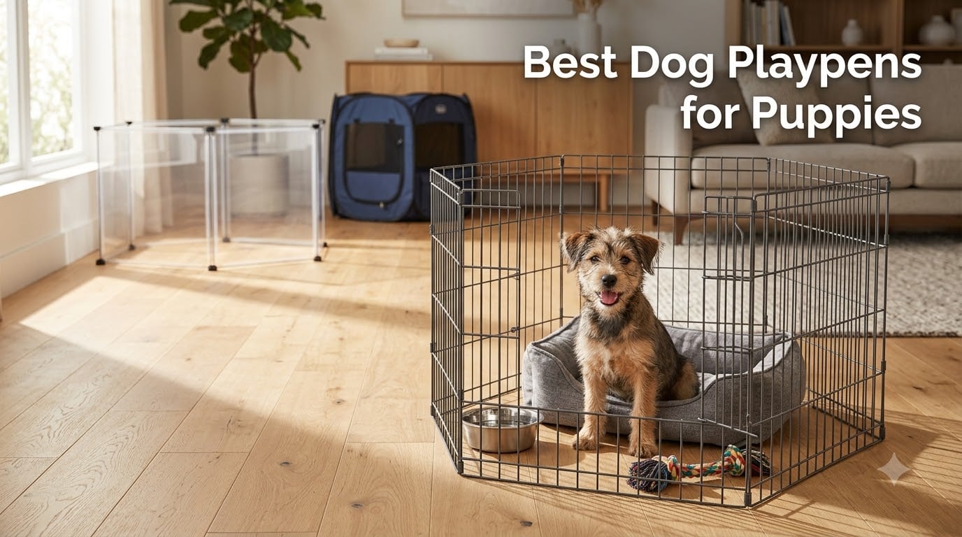 Best Dog Playpens for Puppies