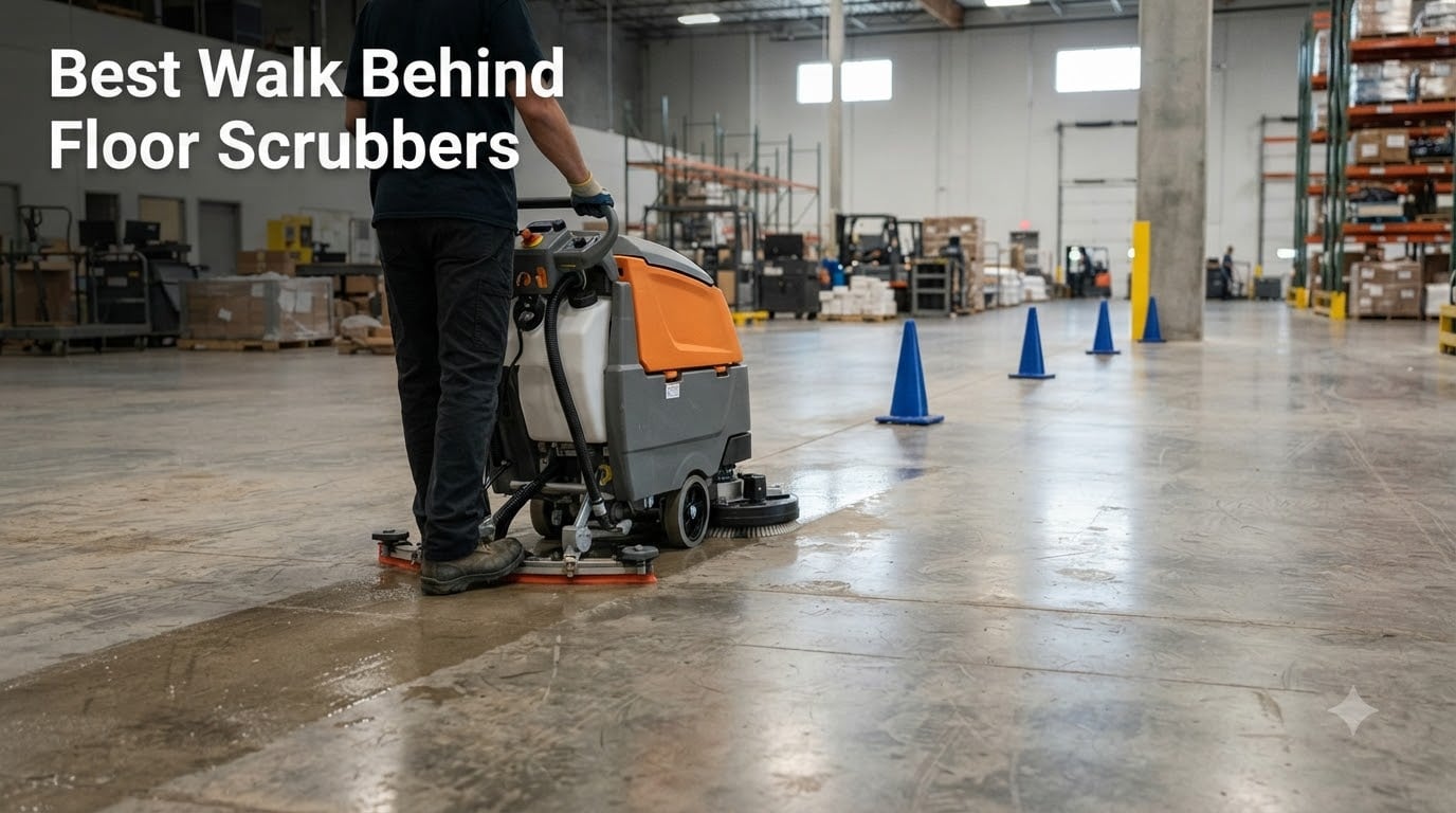 Best Walk Behind Floor Scrubbers