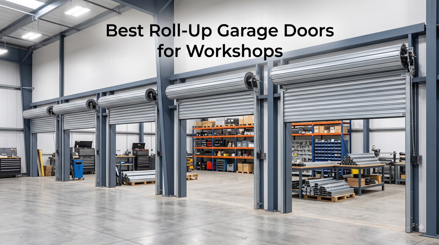 Best Roll-Up Garage Doors for Workshops