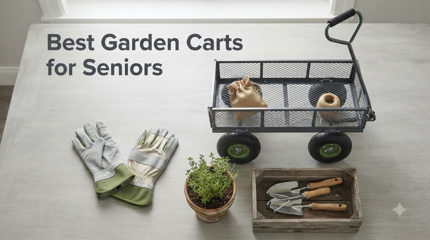 Best Garden Carts for Seniors