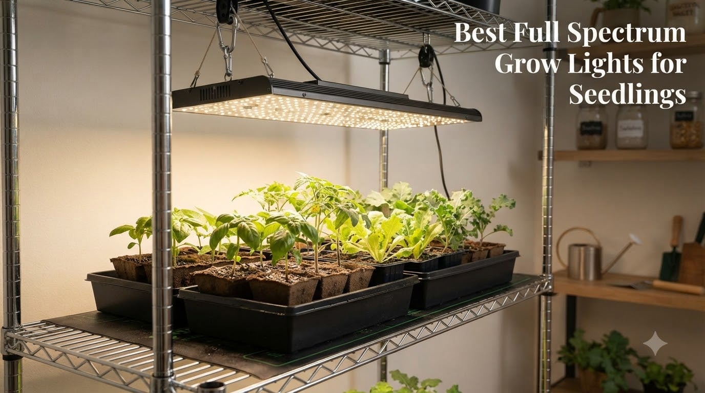 Best Full Spectrum Grow Lights for Seedlings