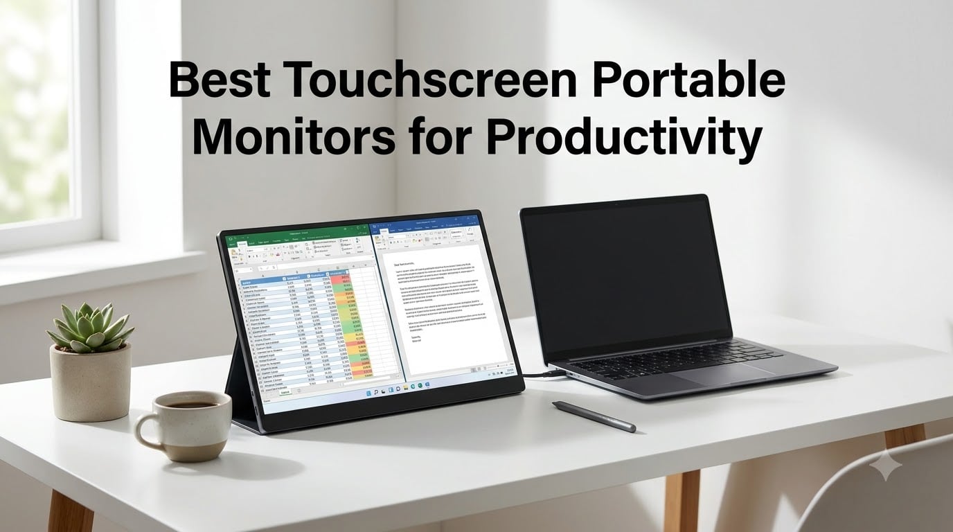Best Touchscreen Portable Monitors for Productivity