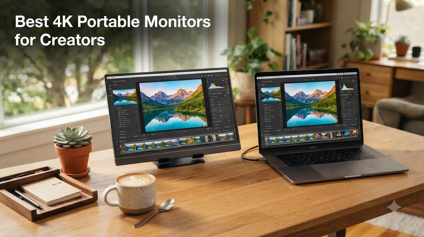 Best 4K Portable Monitors for Creators