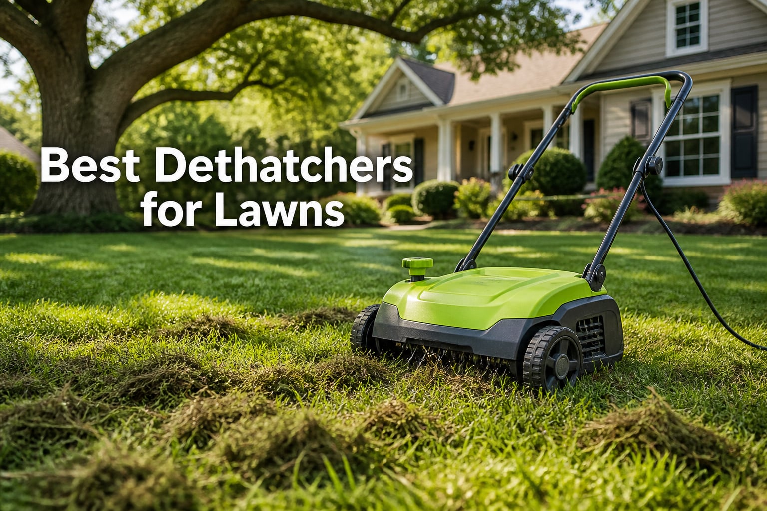Best Dethatchers for Lawns
