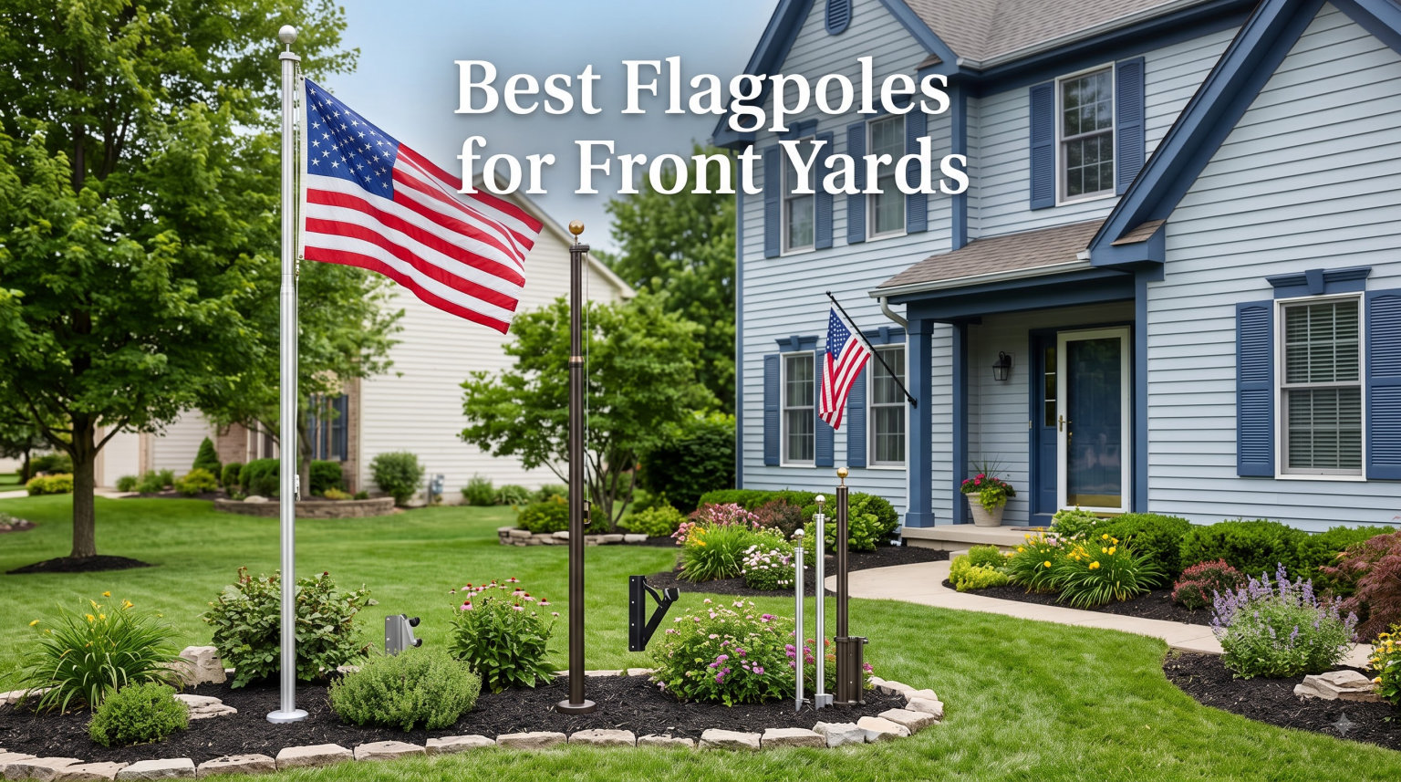 Best Flagpoles for Front Yards