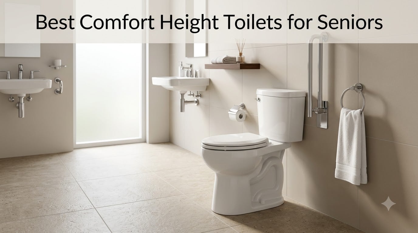 Best Comfort Height Toilets for Seniors