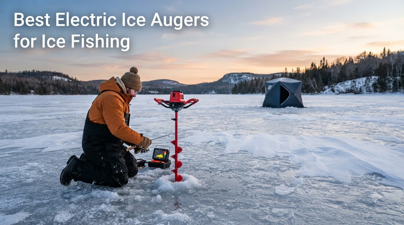 Best Electric Ice Augers for Ice Fishing