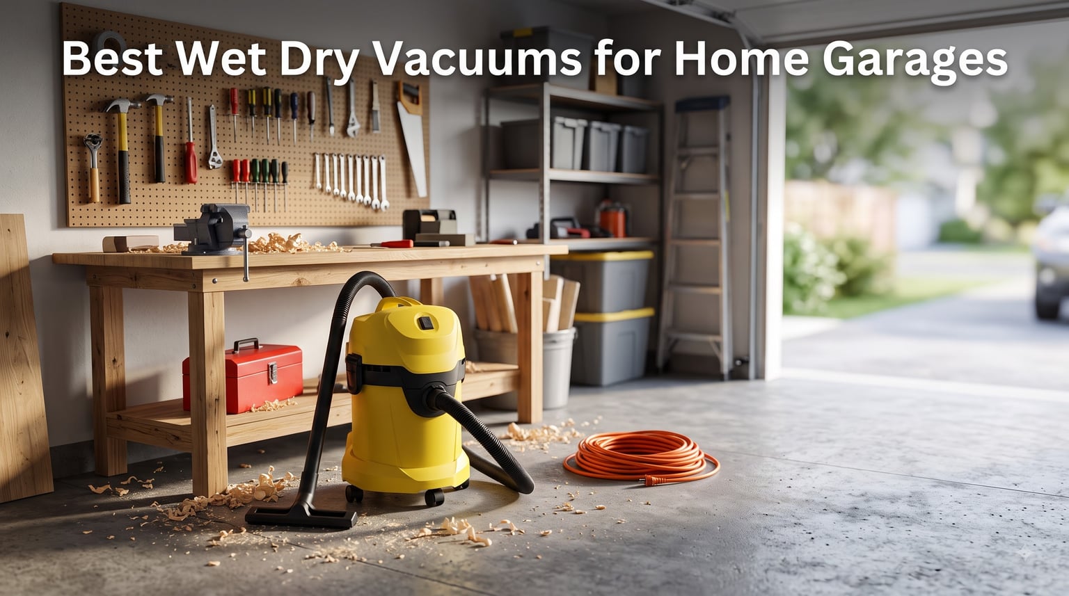 Best Wet Dry Vacuums for Home Garages