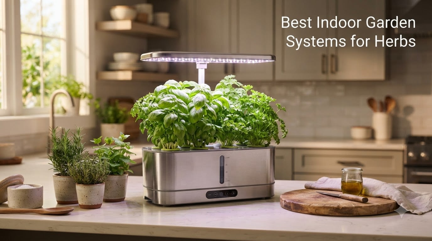 Best Indoor Garden Systems for Herbs