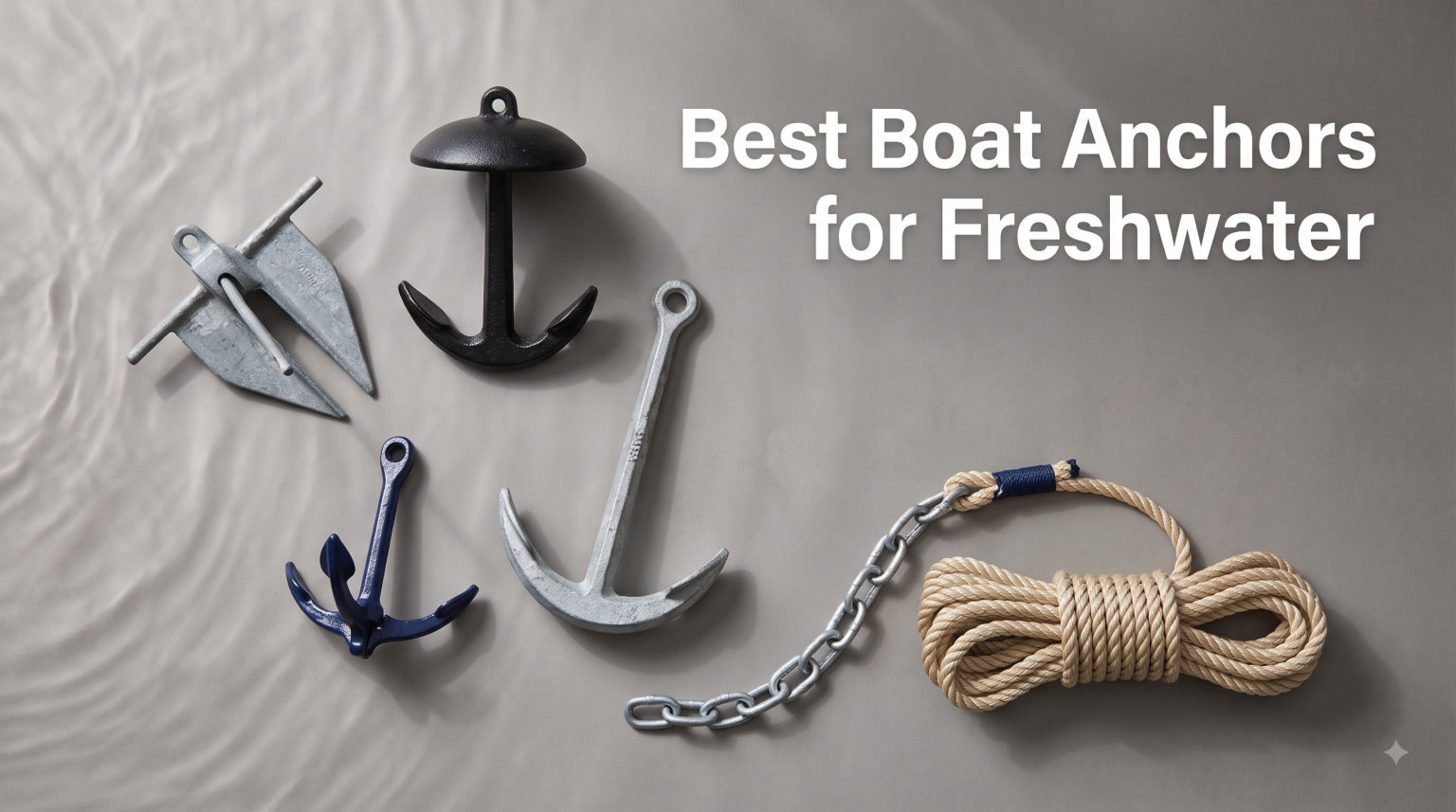 Best Boat Anchors for Freshwater