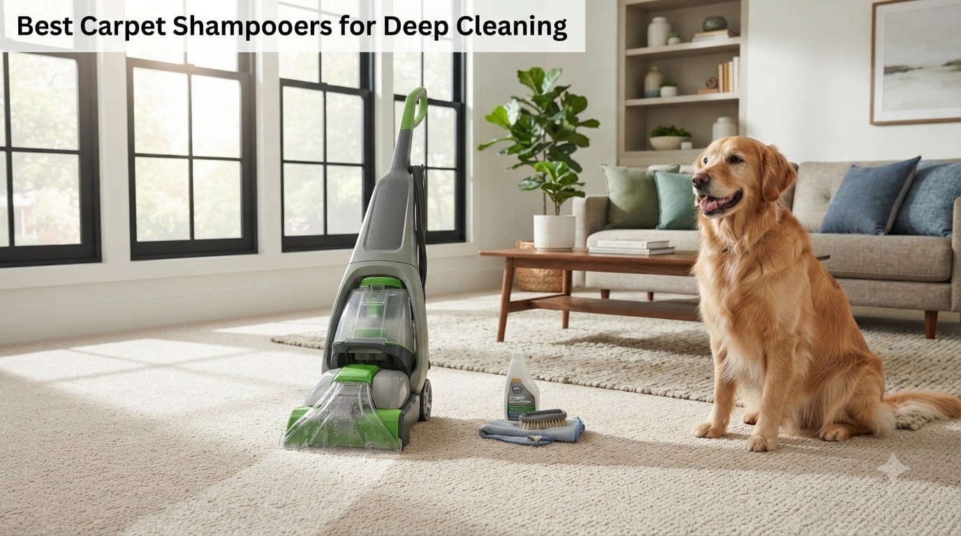 Best Carpet Shampooers for Deep Cleaning