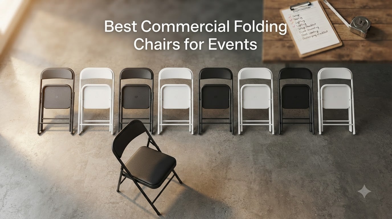 Best Commercial Folding Chairs for Events