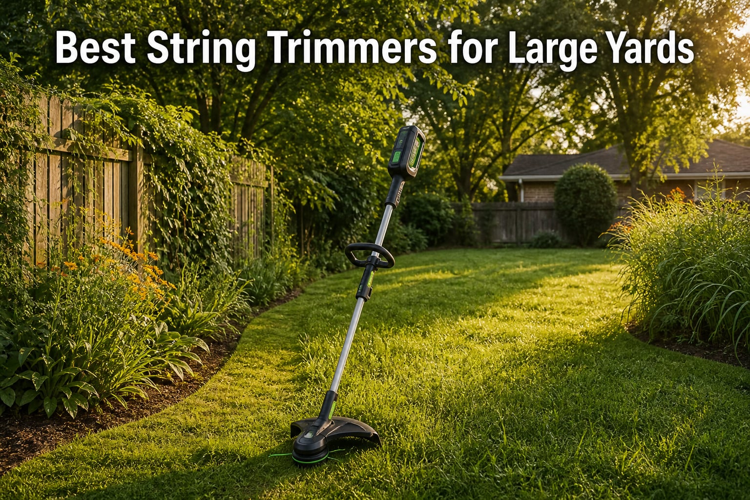 Best String Trimmers for Large Yards