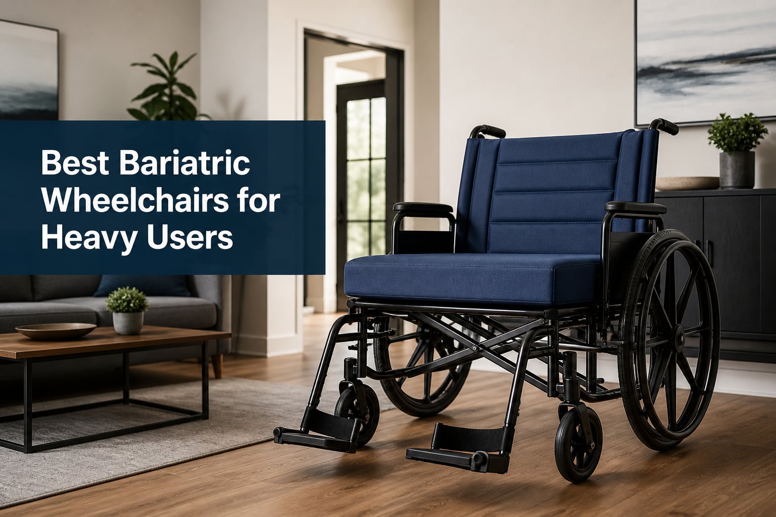 Best Bariatric Wheelchairs for Heavy Users