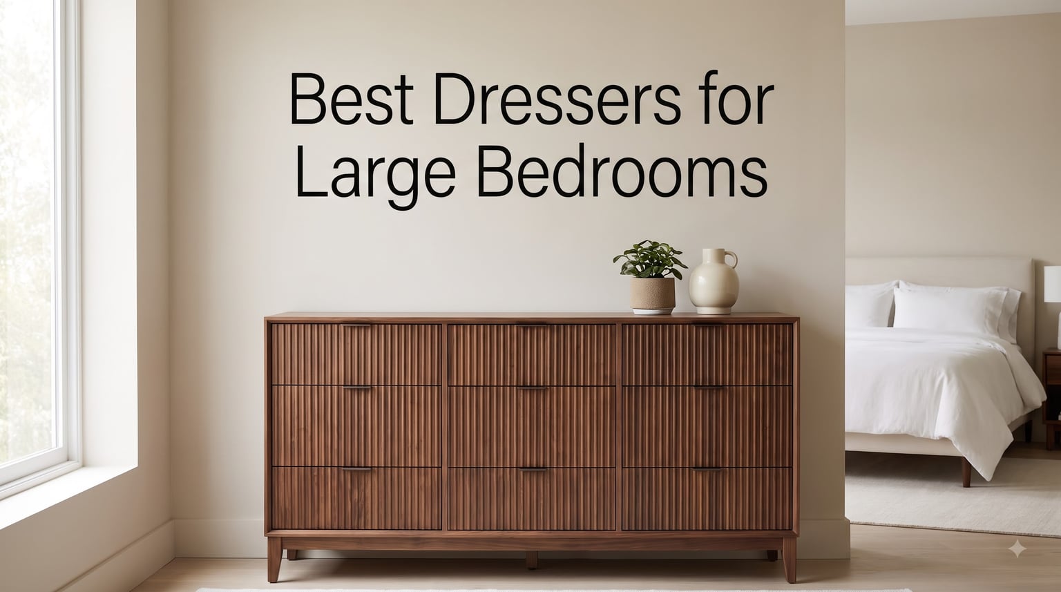 Best Dressers for Large Bedrooms