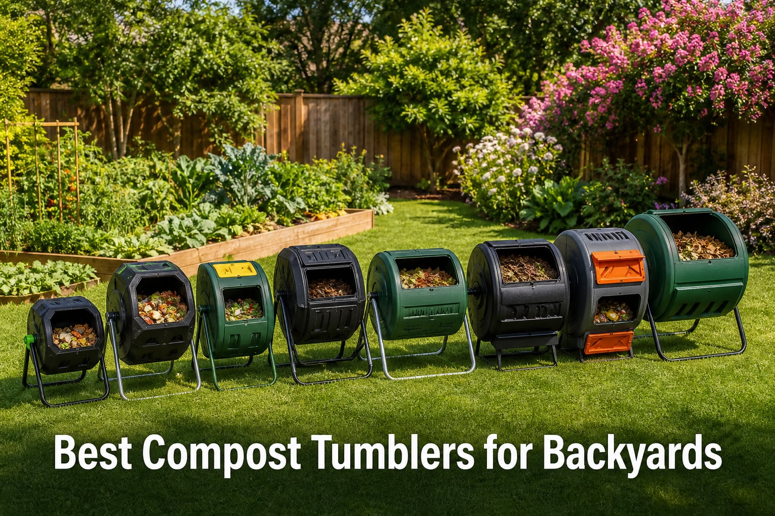 Best Compost Tumblers for Backyards