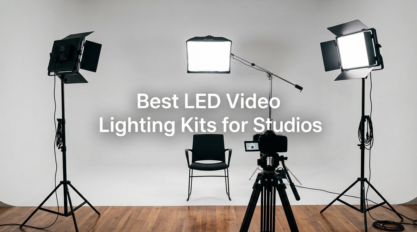 Best LED Video Lighting Kits for Studios