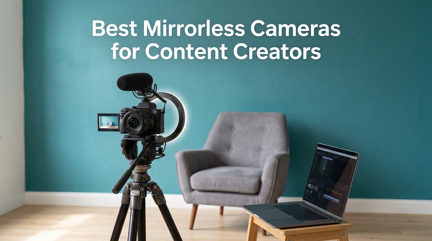 Best Mirrorless Cameras for Content Creators