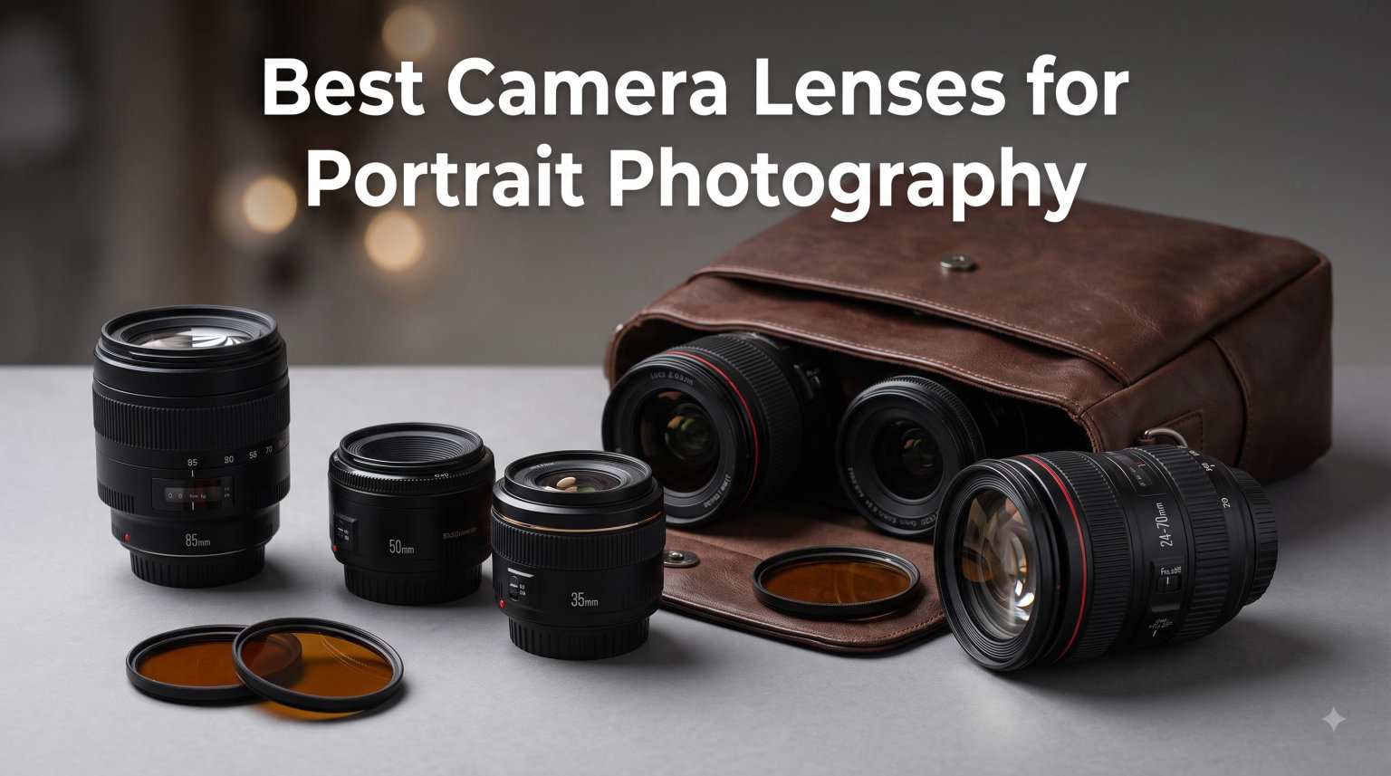 Best Camera Lenses for Portrait Photography