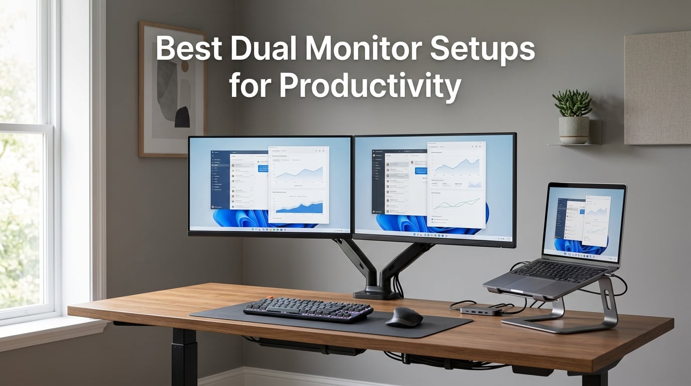 Best Dual Monitor Setups for Productivity