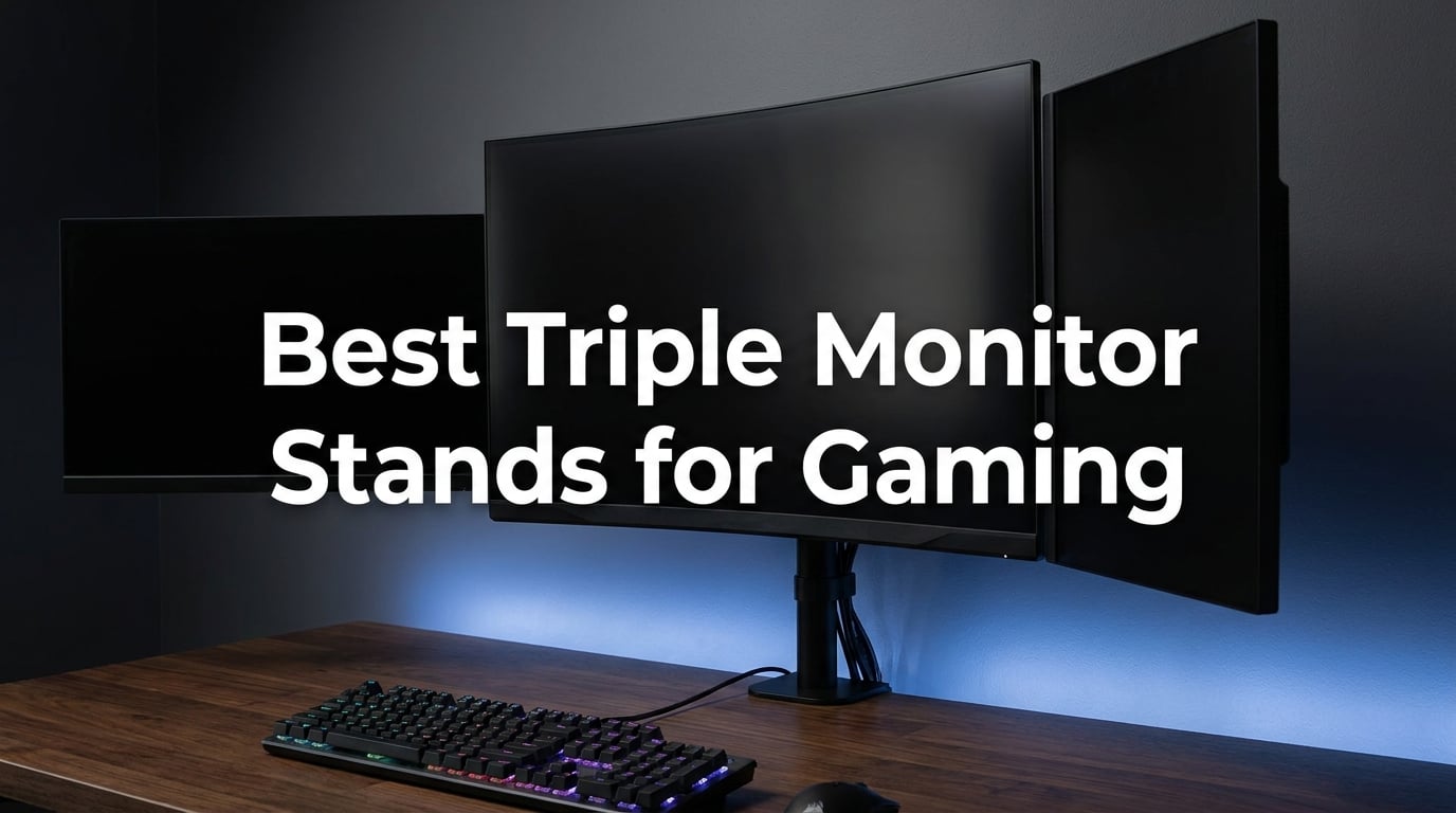 Best Triple Monitor Stands for Gaming