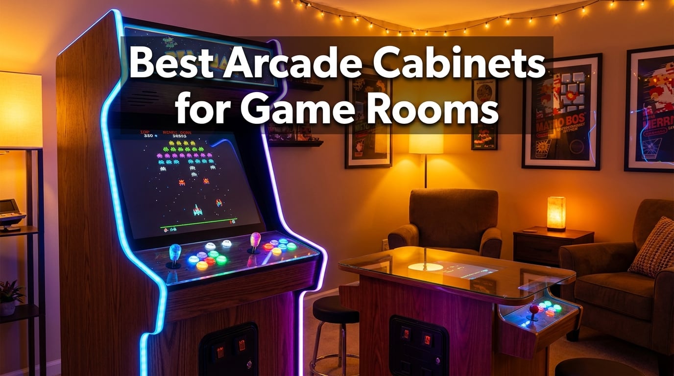 Best Arcade Cabinets for Game Rooms