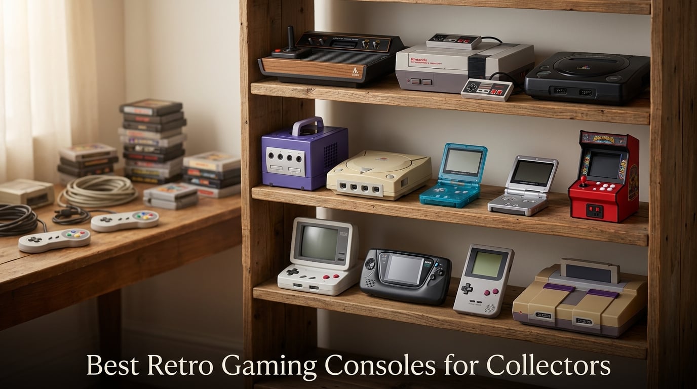 Best Retro Gaming Consoles for Collectors