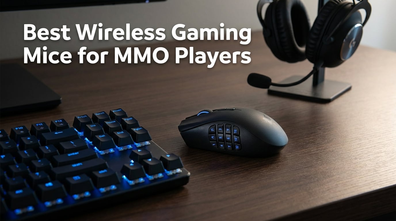 Best Wireless Gaming Mice for MMO Players