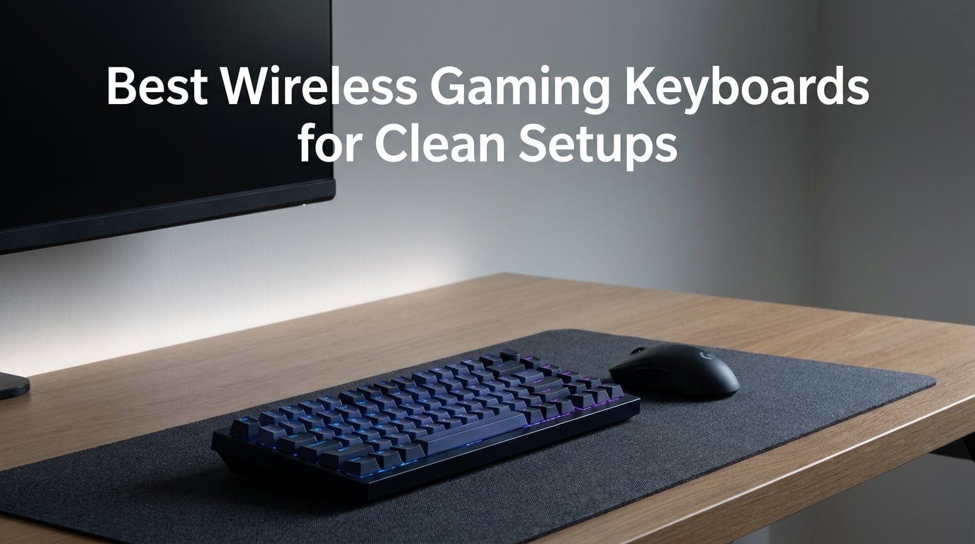 Best Wireless Gaming Keyboards for Clean Setups