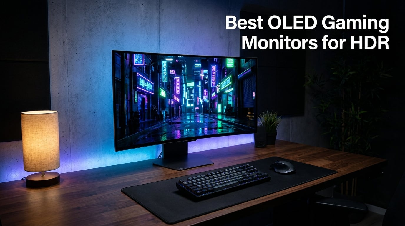 Best OLED Gaming Monitors for HDR