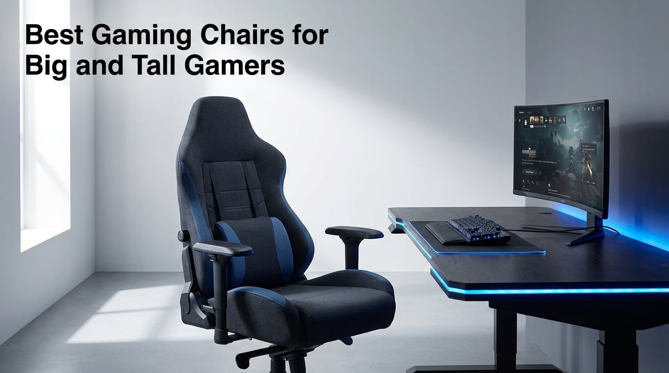 Best Gaming Chairs for Big and Tall Gamers