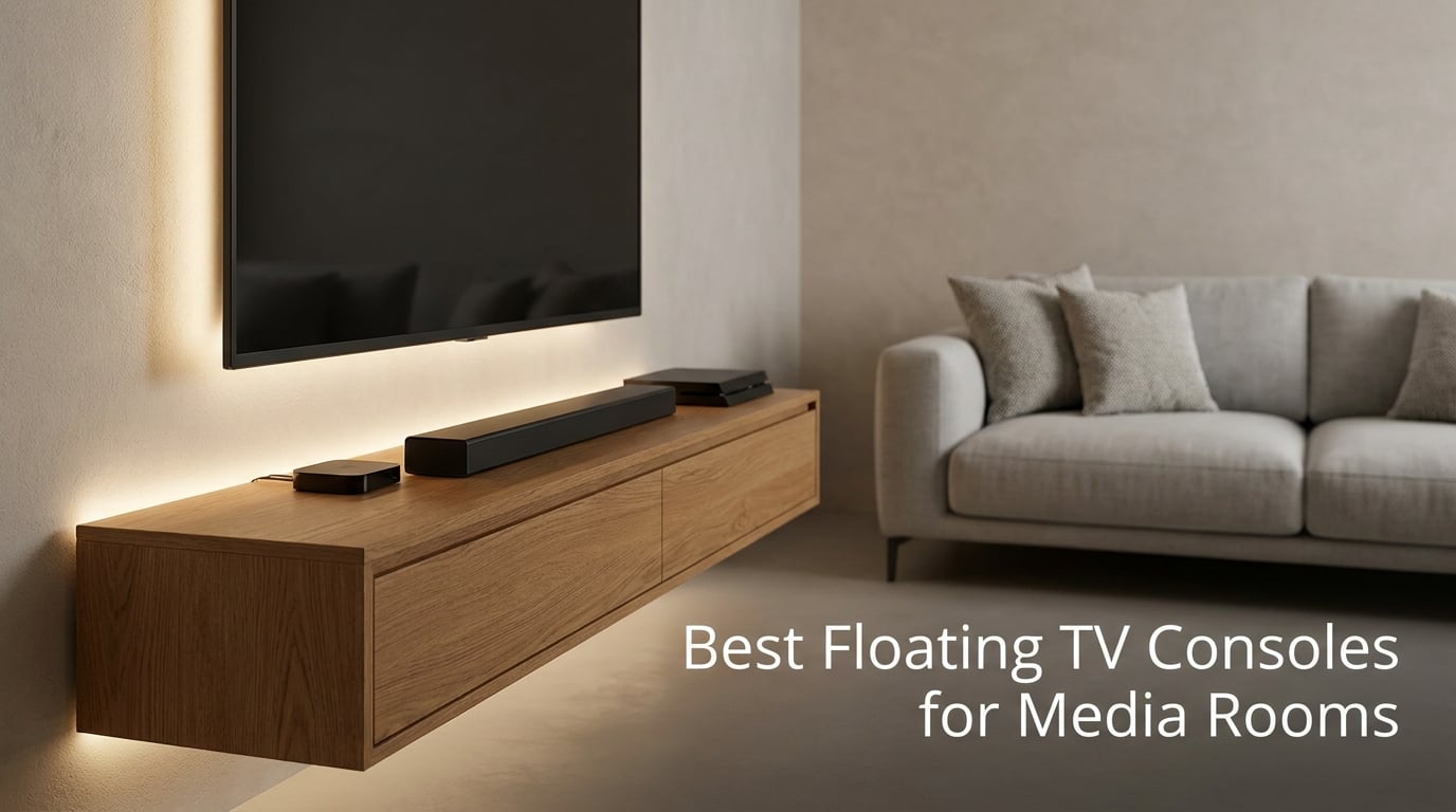 Best Floating TV Consoles for Media Rooms