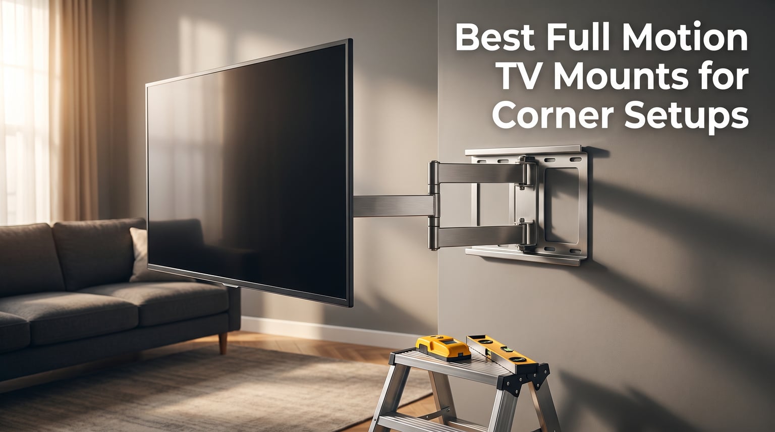 Best Full Motion TV Mounts for Corner Setups