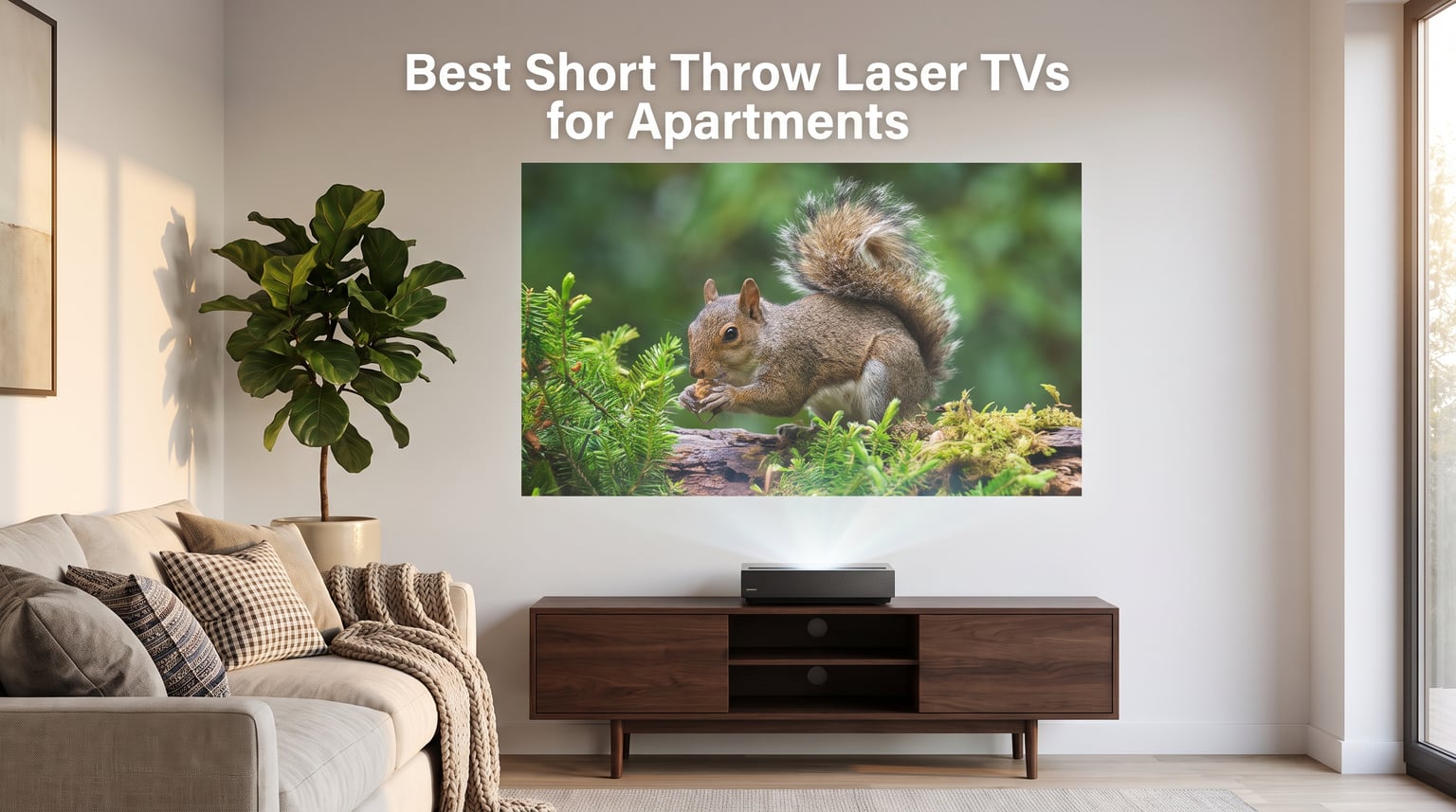 Best Short Throw Laser TVs for Apartments