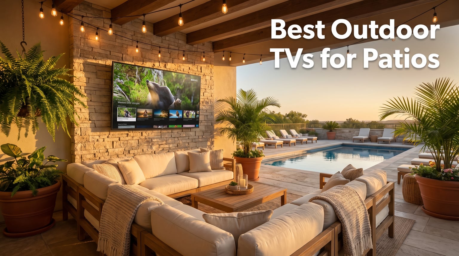 Best Outdoor TVs for Patios