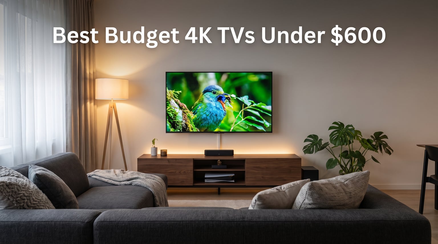 Best Budget 4K TVs Under $600