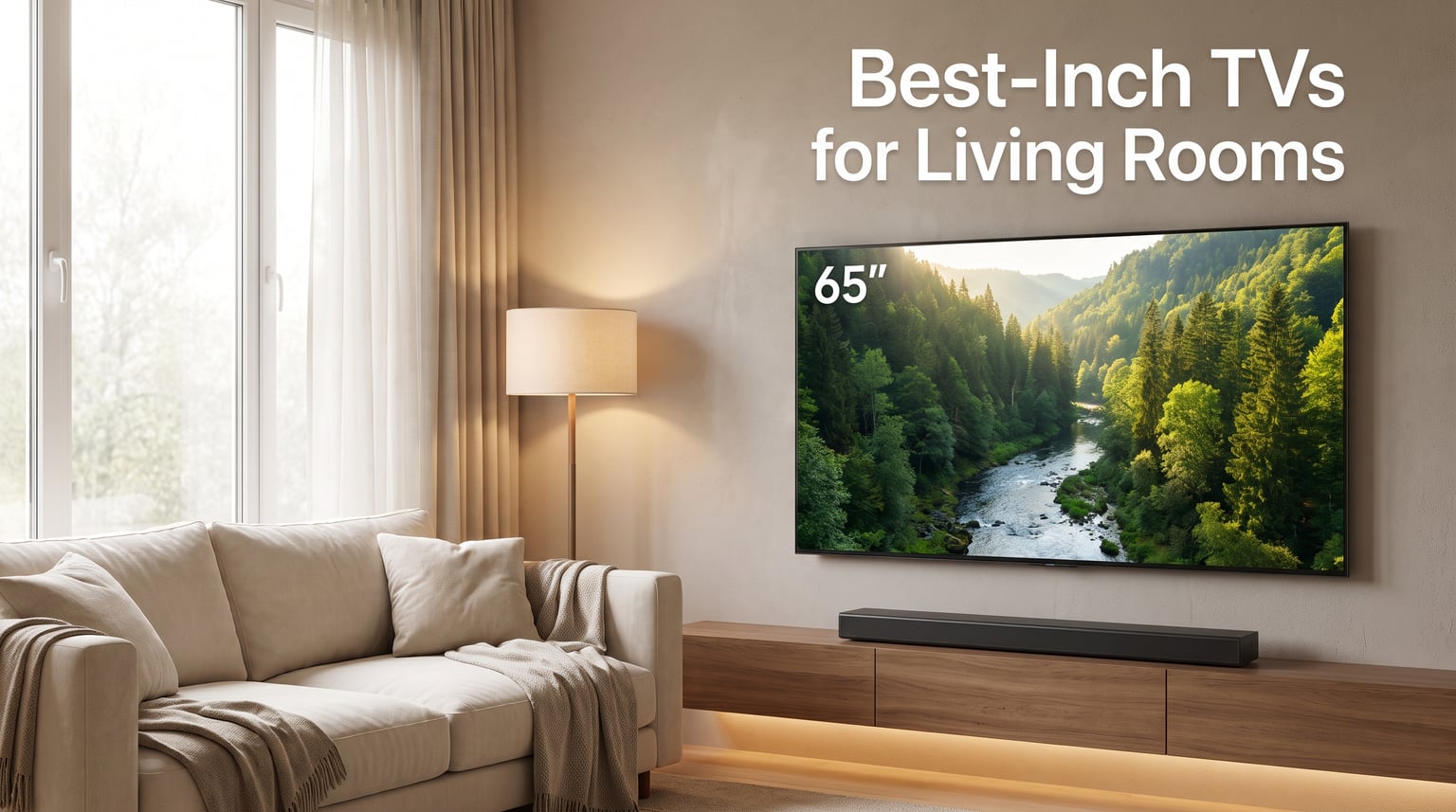 Best 65-Inch TVs for Living Rooms