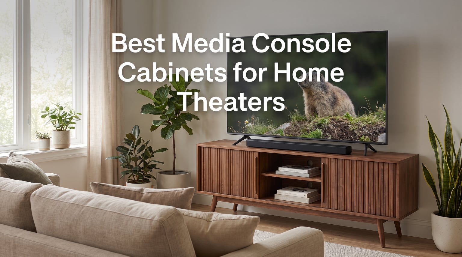 Best Media Console Cabinets for Home Theaters