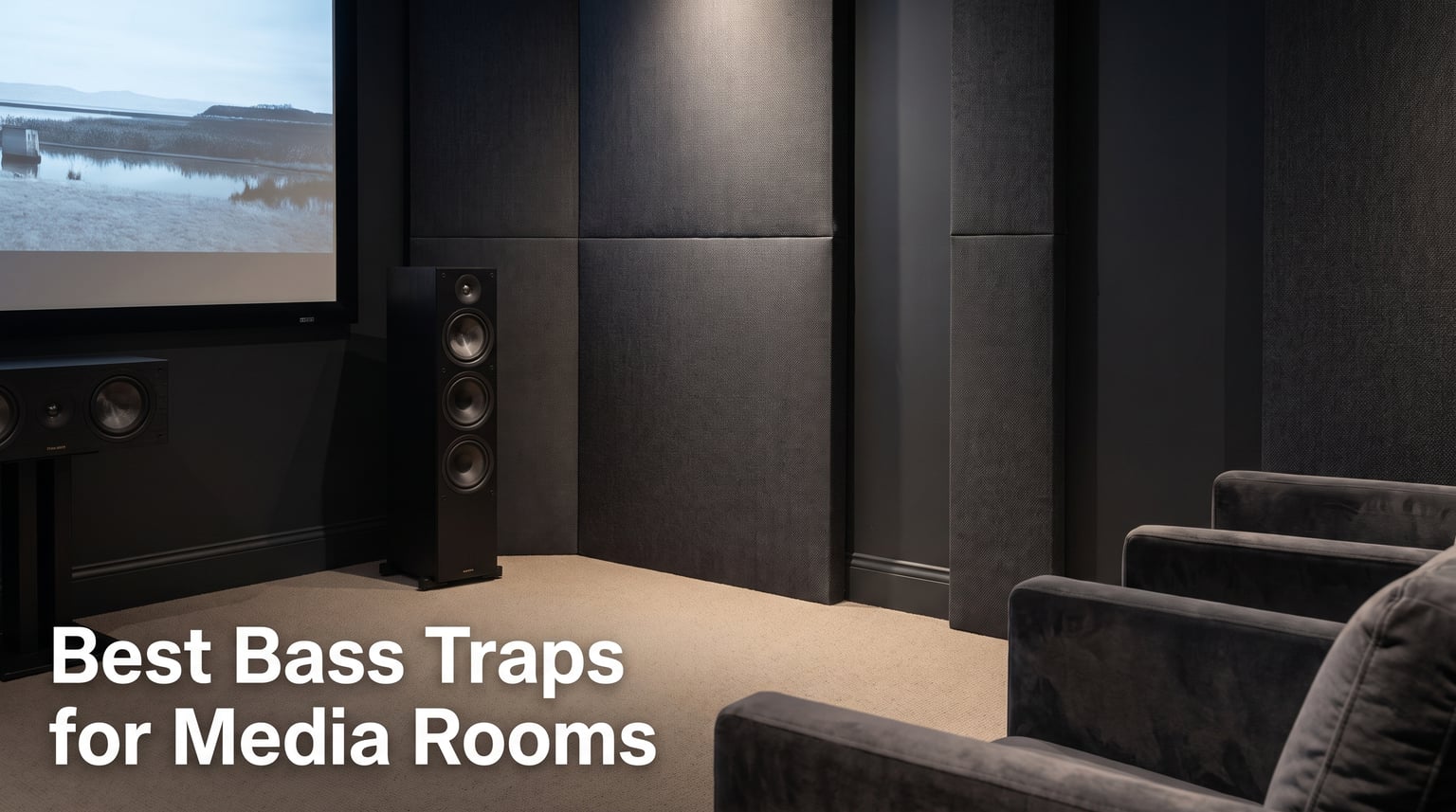 Best Bass Traps for Media Rooms