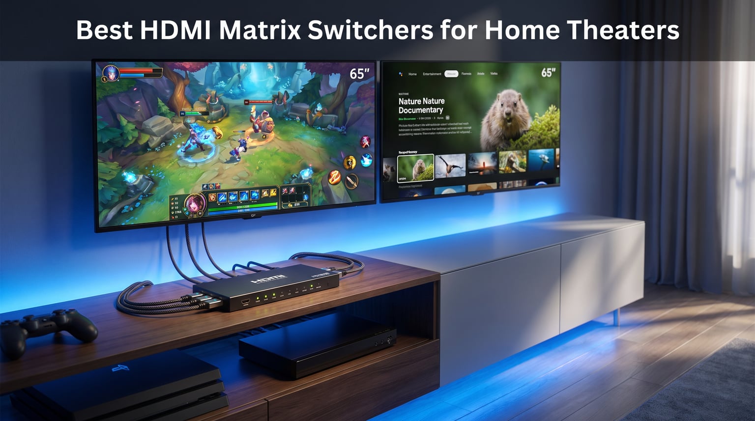 Best HDMI Matrix Switchers for Home Theaters