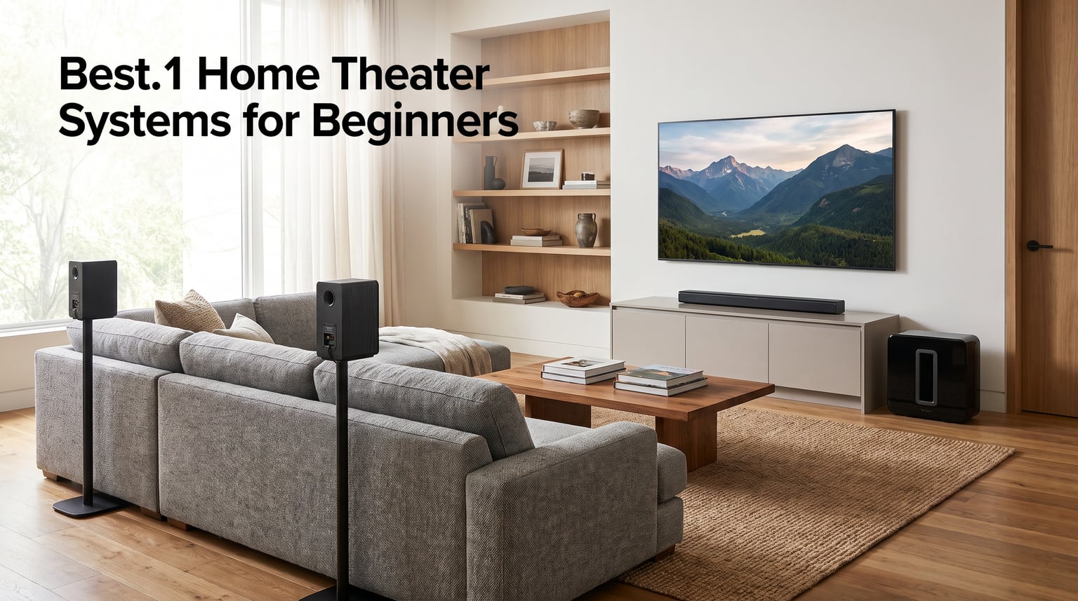 Best 5.1 Home Theater Systems for Beginners