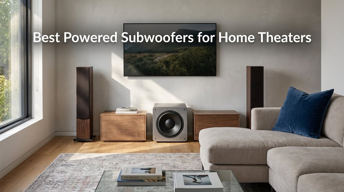 Best Powered Subwoofers for Home Theaters