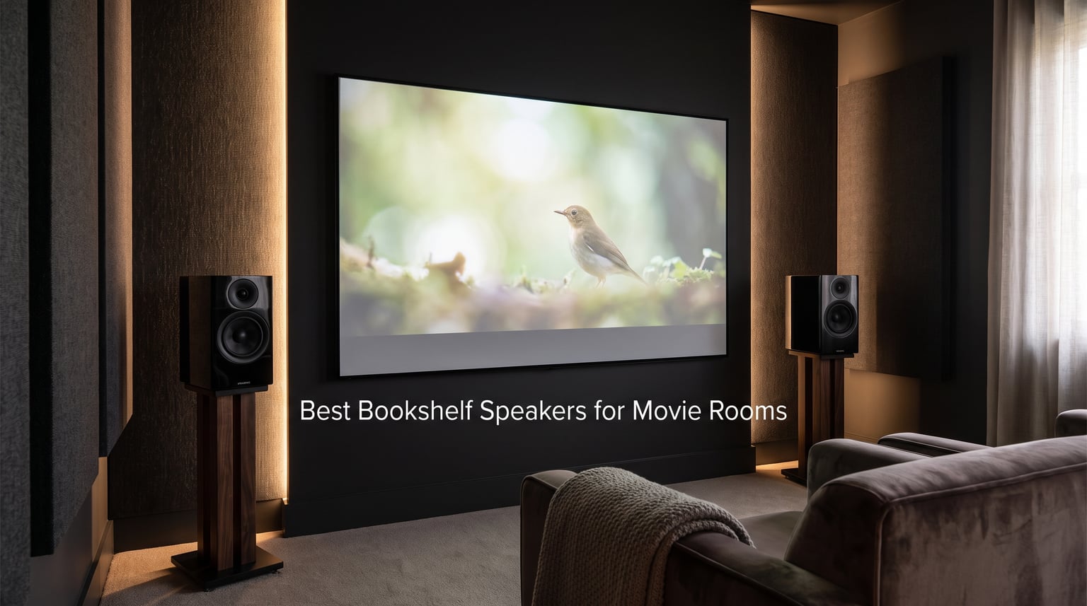 Best Bookshelf Speakers for Movie Rooms