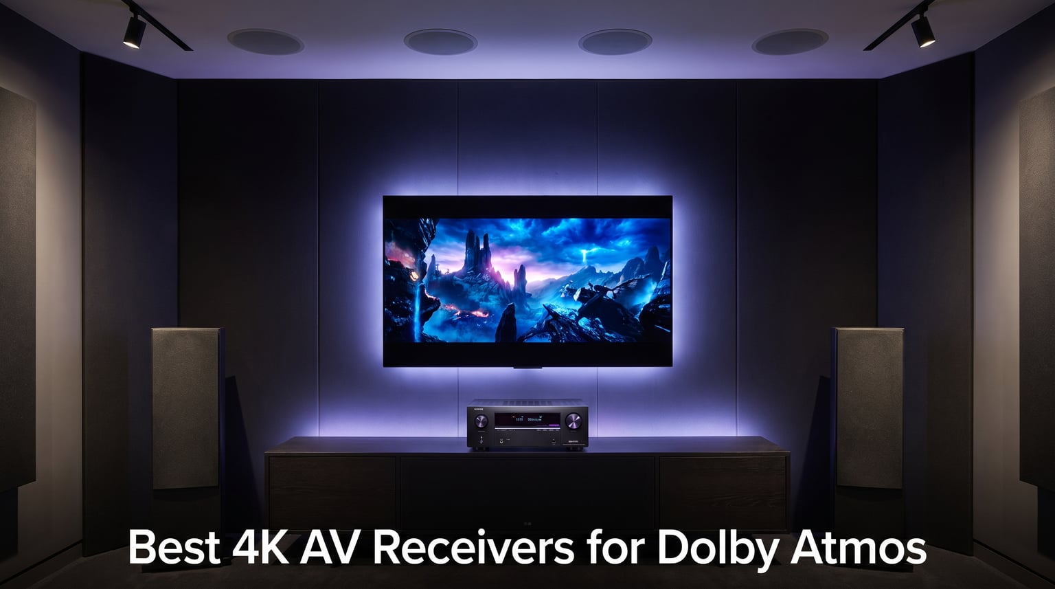 Best 4K AV Receivers for Dolby Atmos