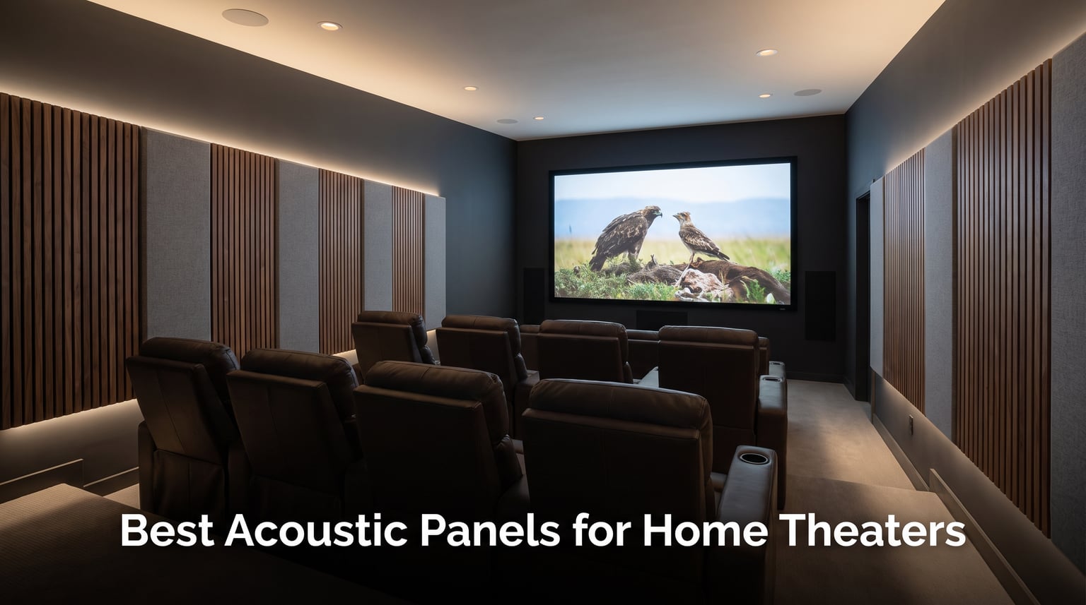 Best Acoustic Panels for Home Theaters