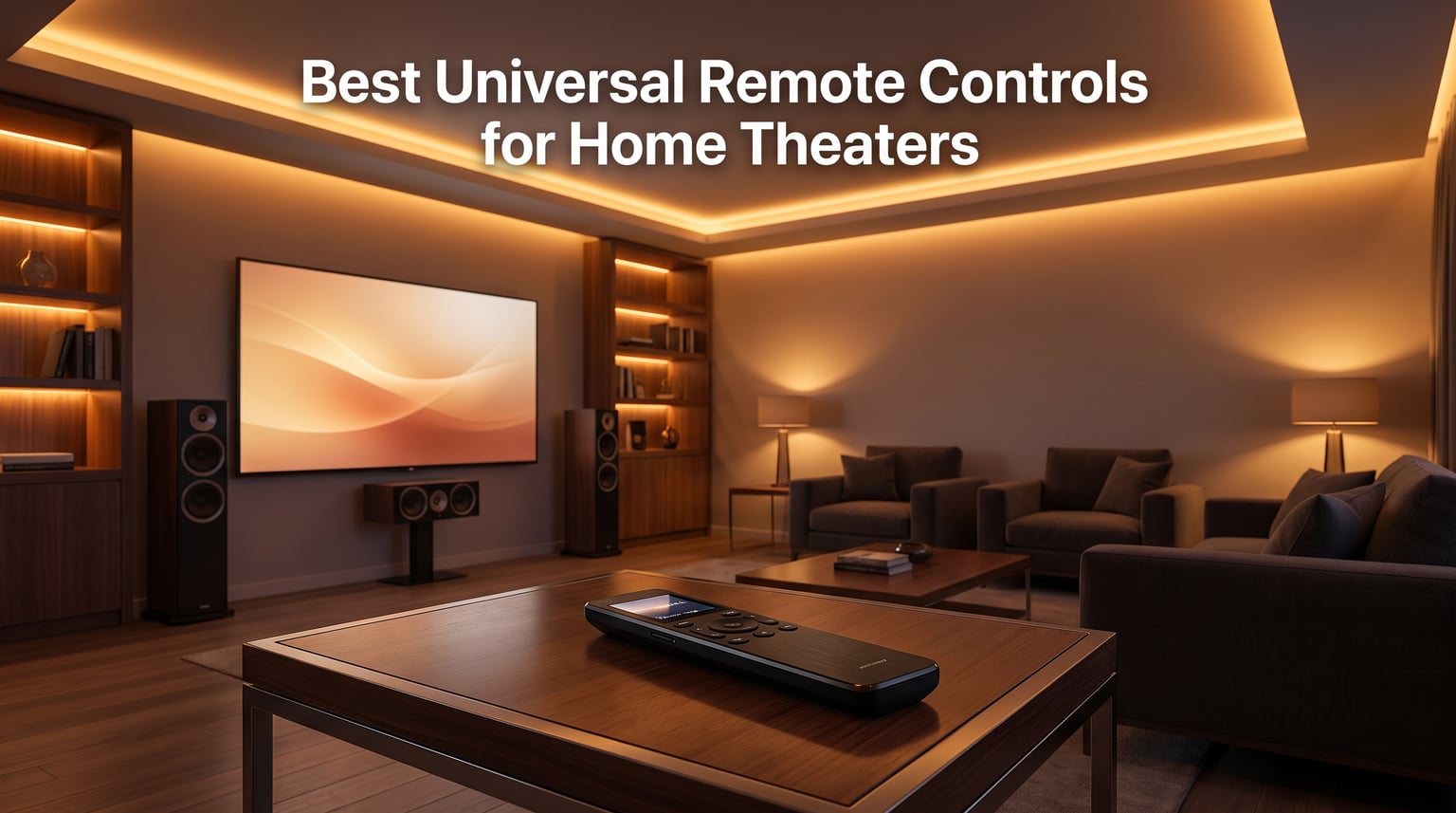 Best Universal Remote Controls for Home Theaters