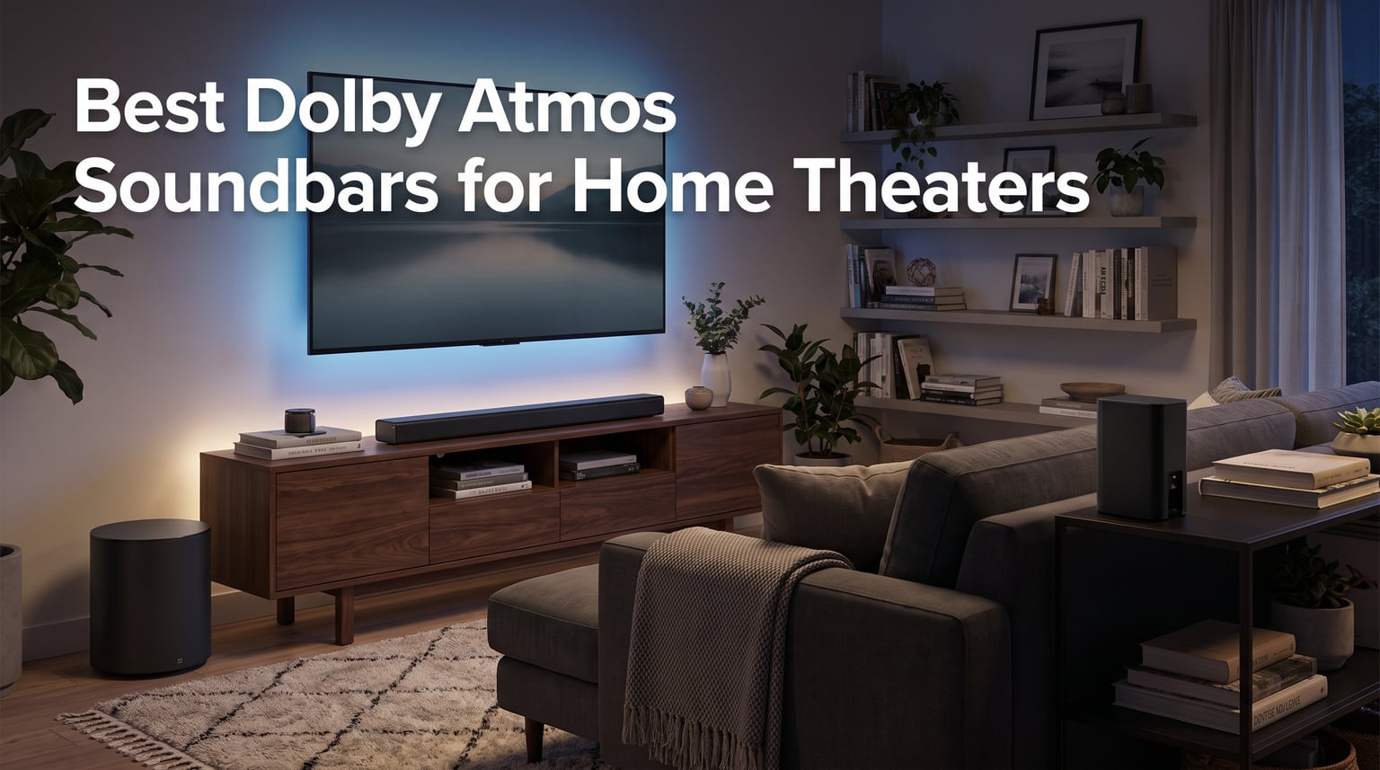 Best Dolby Atmos Soundbars for Home Theaters