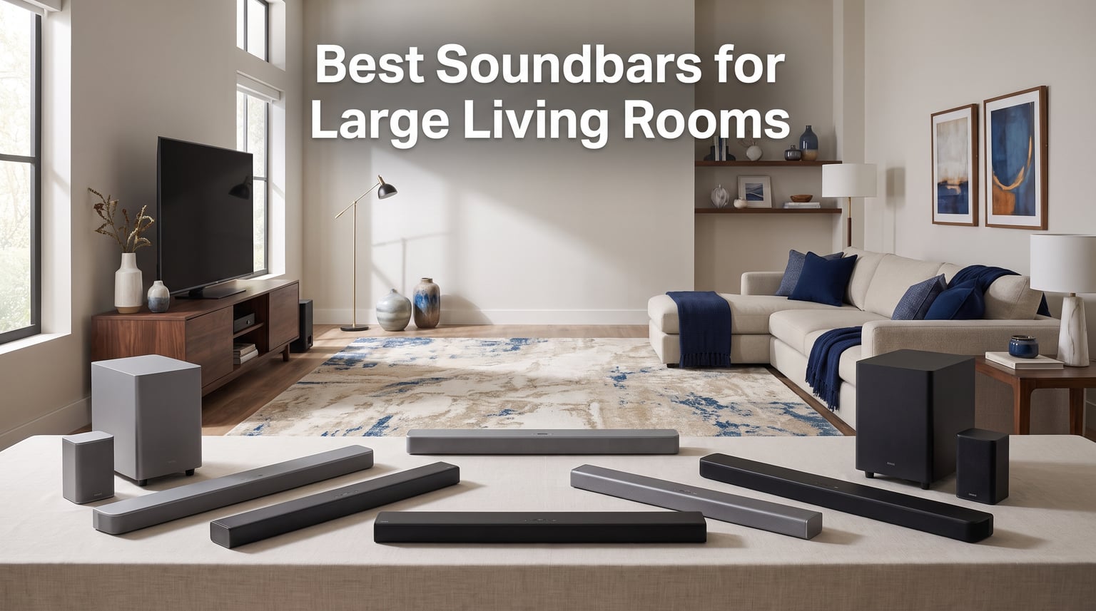 Best Soundbars for Large Living Rooms