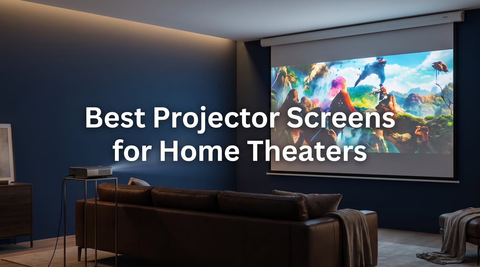Best Projector Screens for Home Theaters
