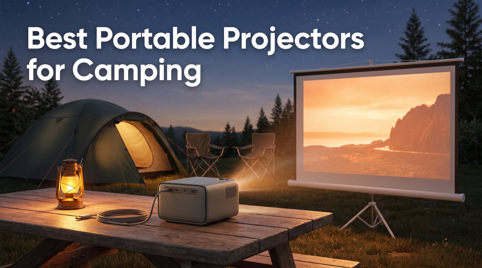Best Portable Projectors for Camping
